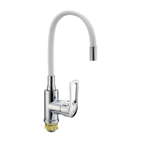 Змішувач для кухонної мийки ZERIX SAR 181 REFLECTOR WHITE