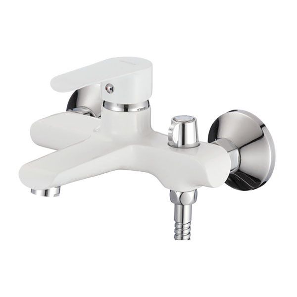 Смеситель для ванной белый MIxxus Colorado 009 Смеситель для ванной белый MIxxus Colorado 009