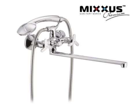 Смеситель для ванной MIxxus Apollo 140 Euro Смеситель для ванной MIxxus Apollo 140 Euro