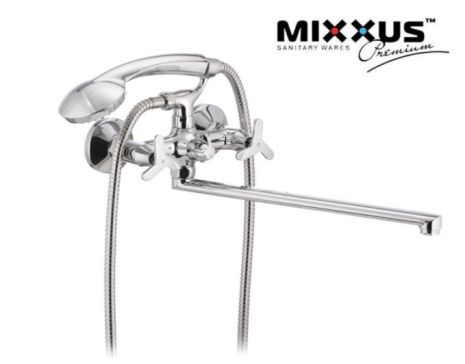 Смеситель для ванной MIxxus Apollo 140 Euro Смеситель для ванной MIxxus Apollo 140 Euro