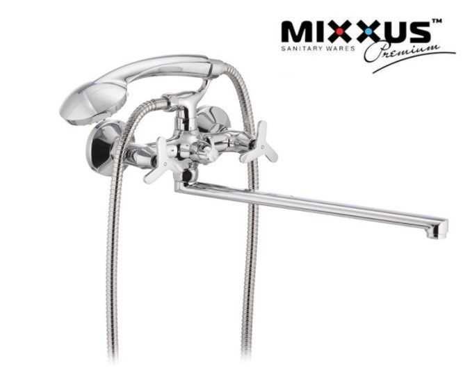 Смеситель для ванной MIxxus Apollo 140 Euro Смеситель для ванной MIxxus Apollo 140 Euro