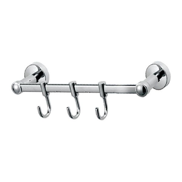 Планка з 3-ма рухомими гачками ZERIX LR205-3 Планка з 3-ма рухомими гачками ZERIX LR205-3