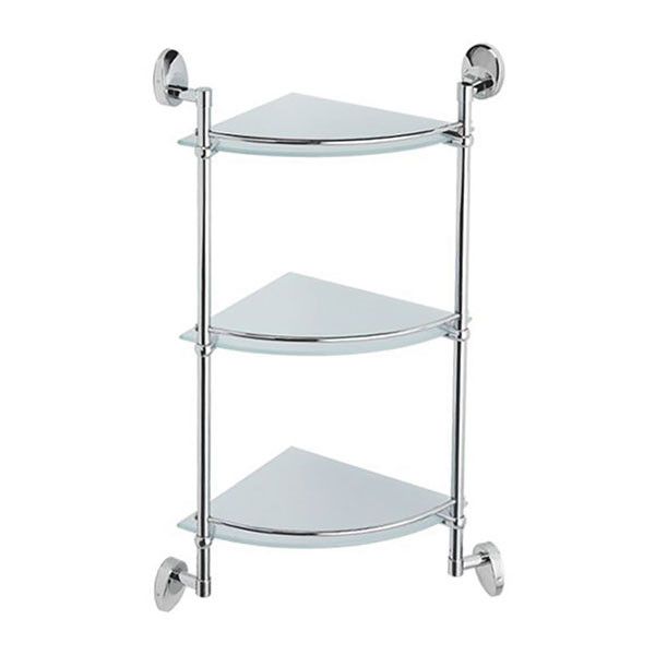 Полиця кутова скляна ZERIX LR3307-3 Полиця кутова скляна ZERIX LR3307-3