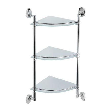 Полиця кутова скляна ZERIX LR3307-3 Полиця кутова скляна ZERIX LR3307-3