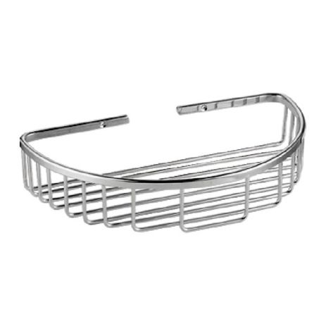 Поличка для мила напівкругла ZERIX LR339 Поличка для мила напівкругла ZERIX LR339