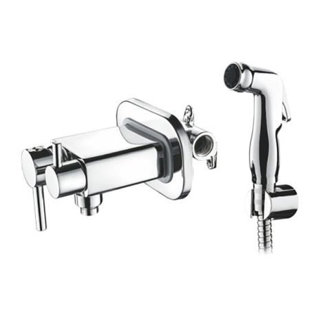 Вбудовуваний змішувач для гігієнічного душу і бачка унітазу ZERIX LR5398-1 Вбудовуваний змішувач для гігієнічного душу і бачка унітазу ZERIX LR5398-1