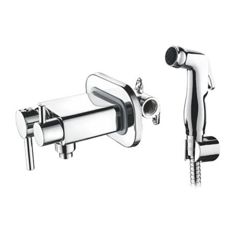 Вбудовуваний змішувач для гігієнічного душу і бачка унітазу ZERIX LR5398-1 Вбудовуваний змішувач для гігієнічного душу і бачка унітазу ZERIX LR5398-1