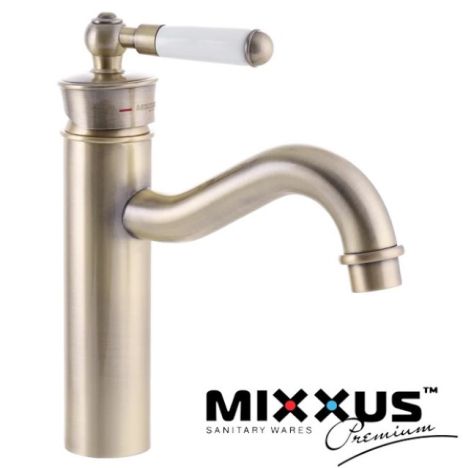 Змішувач для умивальника MX Vintage 001 B Bronze