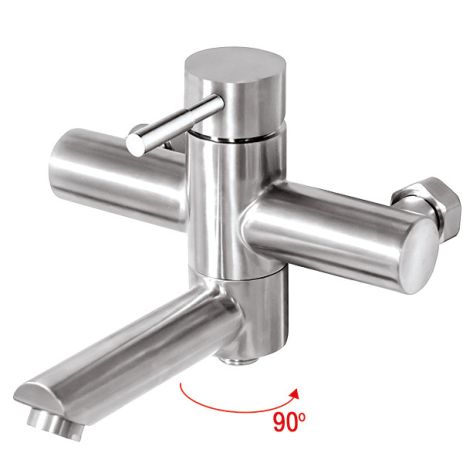 Змішувач для ванни з нержавіюки Mixxus SUS-009 (EURO) Змішувач для ванни з нержавіюки Mixxus SUS-009 (EURO)