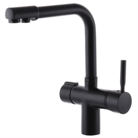 Змішувач для кухні Haiba Hans 021 Black