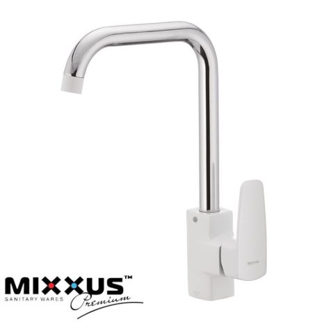 Змішувач для кухні Mixxus Missouri 014-G Гайка (White) Змішувач для кухні Mixxus Missouri 014-G Гайка (White)