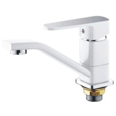 Змішувач для кухні Mixxus Missouri 555-15Cm Гайка (White) Змішувач для кухні Mixxus Missouri 555-15Cm Гайка (White)