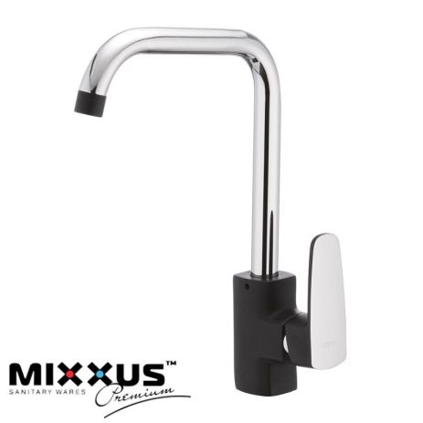 Змішувач для кухні Mixxus Missouri 014-G Гайка (Black) Змішувач для кухні Mixxus Missouri 014-G Гайка (Black)