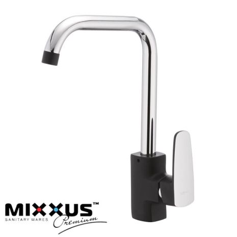 Змішувач для кухні Mixxus Missouri 014-G Гайка (Black) Змішувач для кухні Mixxus Missouri 014-G Гайка (Black)