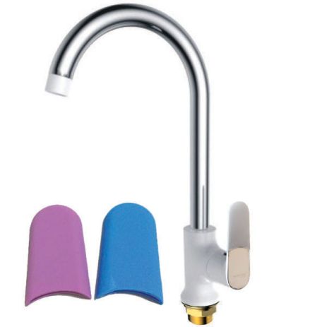 Змішувач для кухні Mixxus Premium Tiger 014 Гайка (White) Змішувач для кухні Mixxus Premium Tiger 014 Гайка (White)