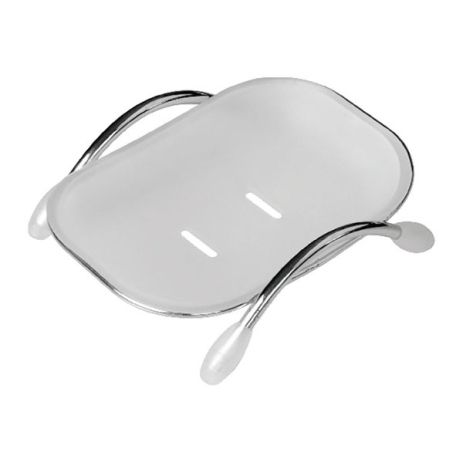 Мильниця настільна (пластик матовий) ZERIX LR332-1