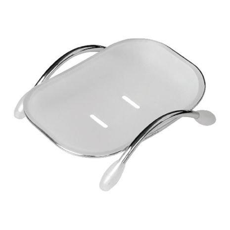 Мильниця настільна (пластик матовий) ZERIX LR332-1 Мильниця настільна (пластик матовий) ZERIX LR332-1