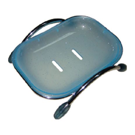 Мильниця настільна пластик синій ZERIX LR334