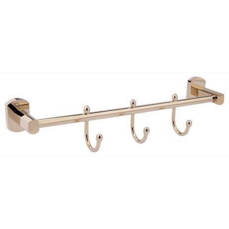 Держатель для полотенца Qtap Liberty 3 крючка 365 мм QTLIBORO11543 Gold Держатель для полотенца Qtap Liberty 3 крючка 365 мм QTLIBORO11543 Gold