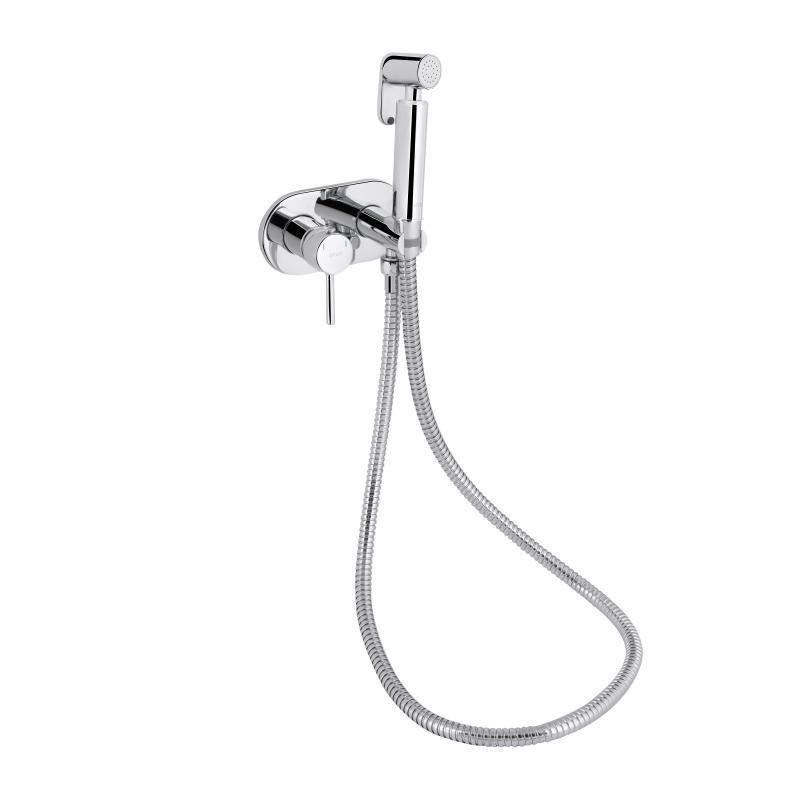 Набір для гігієнічного душу зі змішувачем Qtap Inspai-Varius CRM V00440501 Набір для гігієнічного душу зі змішувачем Qtap Inspai-Varius CRM V00440501