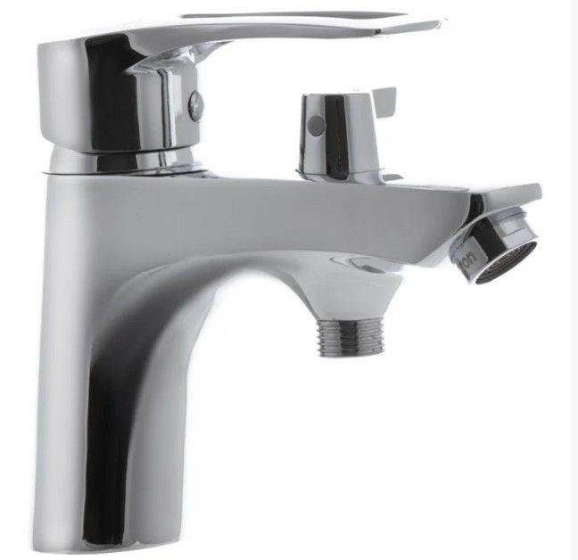 Смеситель для умывальника с лейкой CRON Hansberg 001 SH Смеситель для умывальника с лейкой CRON Hansberg 001 SH
