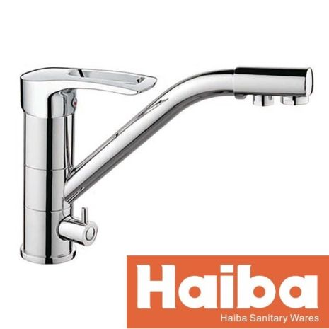 Змішувач для кухні Haiba Hansberg 021 з виходом для питної води