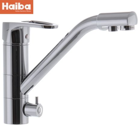 Змішувач для кухні з виходом для питної води Haiba Ceba 021
