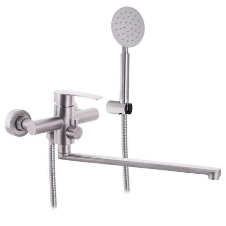 Змішувач для ванни з нержавійки Zerix Jax 006 euro Змішувач для ванни з нержавійки Zerix Jax 006 euro