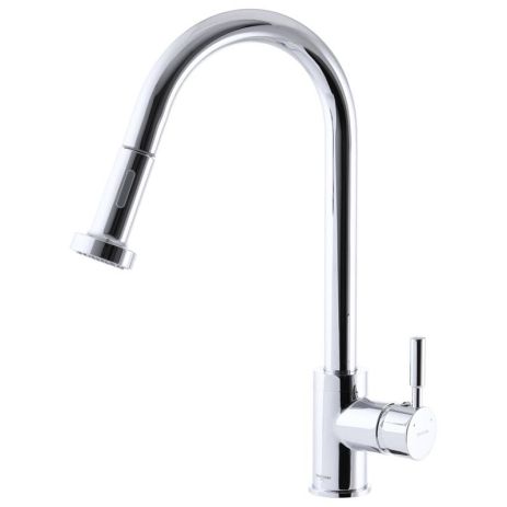 Змішувач для кухні Mixxus Hans 014 з витяжною лійкою