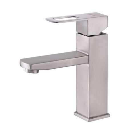 Змішувач для умивальника з нержавійки Mixxus Fit 001 Змішувач для умивальника з нержавійки Mixxus Fit 001
