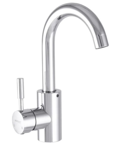 Змішувач для кухні з нержавійки SUS B 011 Chrome