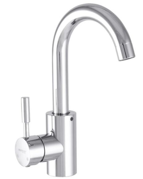 Змішувач для кухні з нержавійки SUS B 011 Chrome