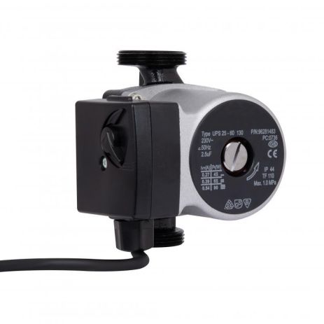 Насос циркуляционный GRS UPS 25/60/130 (серый) Насос циркуляционный GRS UPS 25/60/130 (серый)