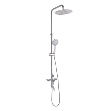 Душевая система универсальная Lidz Aria 1030 на три потребителя (с изливом) (k35) LDARI1030NKS34932 Nickel Душевая система универсальная Lidz Aria 1030 на три потребителя (с изливом) (k35) LDARI1030NKS34932 Nickel