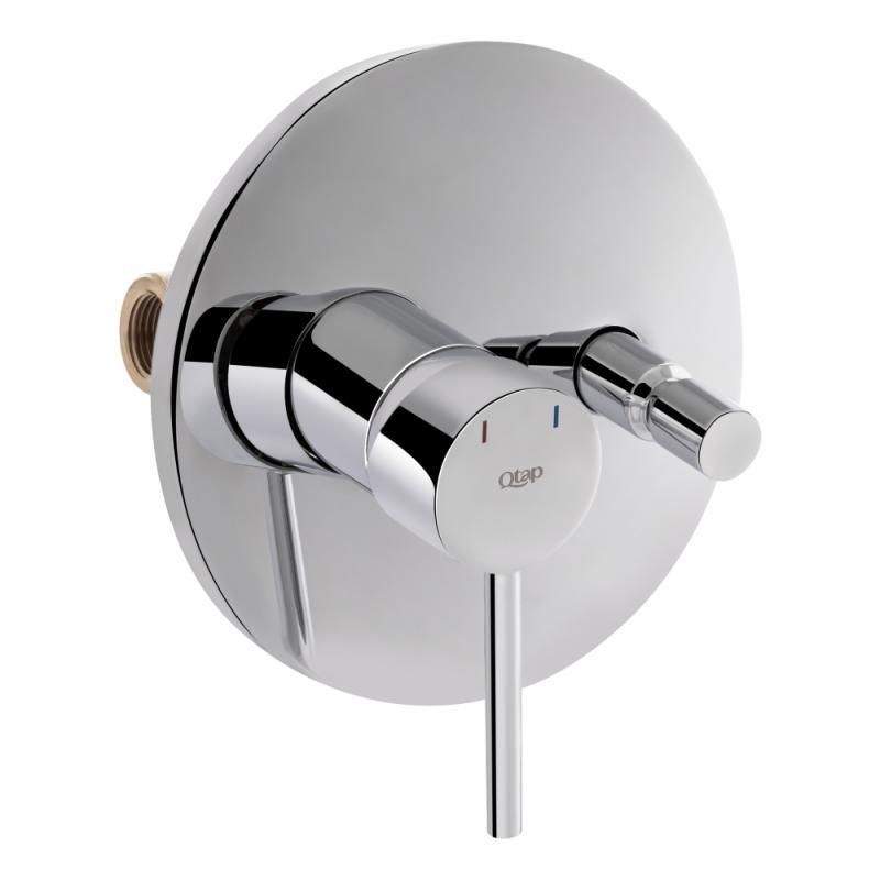 Смеситель для душа Qtap Spring скрытого монтажа на два потребителя QTSPRCRM0102 Chrome Смеситель для душа Qtap Spring скрытого монтажа на два потребителя QTSPRCRM0102 Chrome