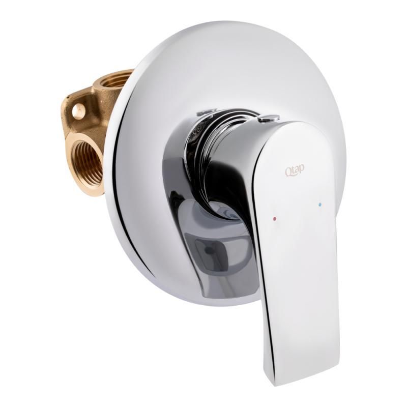 Смеситель для душа Qtap Milada скрытого монтажа QTMIL6027107OC Chrome Смеситель для душа Qtap Milada скрытого монтажа QTMIL6027107OC Chrome