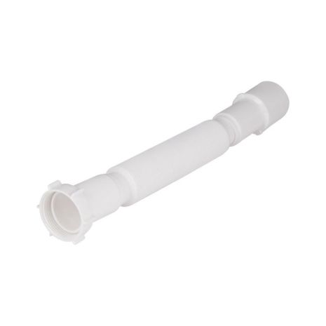 Гнучка труба Lidz (WHI) 60 01 G002 00 з накидною гайкою 1 1/2" довжина 600 мм