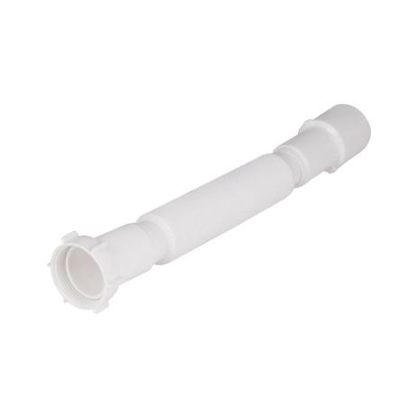 Гнучка труба Lidz (WHI) 60 01 G002 00 з накидною гайкою 1 1/2" довжина 600 мм