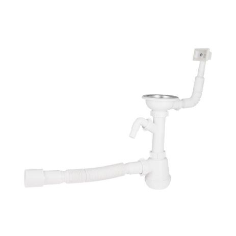 Сифон для кухонного мийки Lidz (WHI) 60 05 M002 01 Сифон для кухонного мийки Lidz (WHI) 60 05 M002 01
