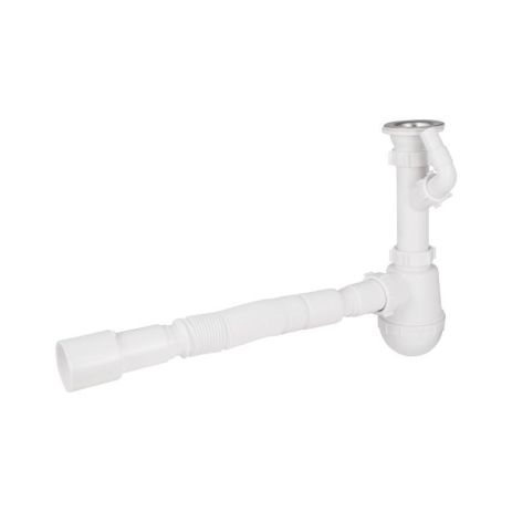Сифон для кухонного мийки Lidz (WHI) 60 05 M002 00 Сифон для кухонного мийки Lidz (WHI) 60 05 M002 00