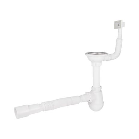 Сифон для кухонного мийки Lidz (WHI) 60 05 M001 01 EURO (вихід 50 мм) Сифон для кухонного мийки Lidz (WHI) 60 05 M001 01 EURO (вихід 50 мм)