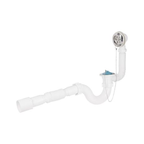 Сифон для ванны Lidz (WHI) 60 03 V001 00 прямоточный (выход 50 мм)