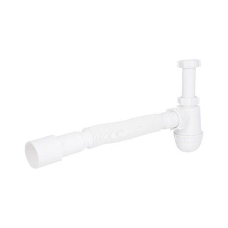 Сифон для раковины Lidz (WHI) 60 08 E003 00 (выход 50 мм) без выпуска