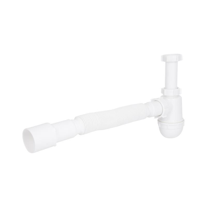 Сифон для раковини Lidz (WHI) 60 08 E003 00 (вихід 50 мм) без випуску Сифон для раковини Lidz (WHI) 60 08 E003 00 (вихід 50 мм) без випуску