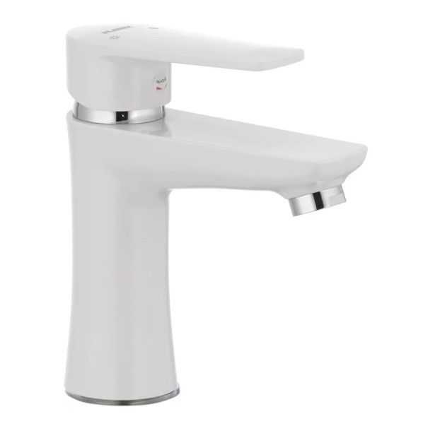 Смеситель для умывальника Plamix Oscar 001 White Смеситель для умывальника Plamix Oscar 001 White