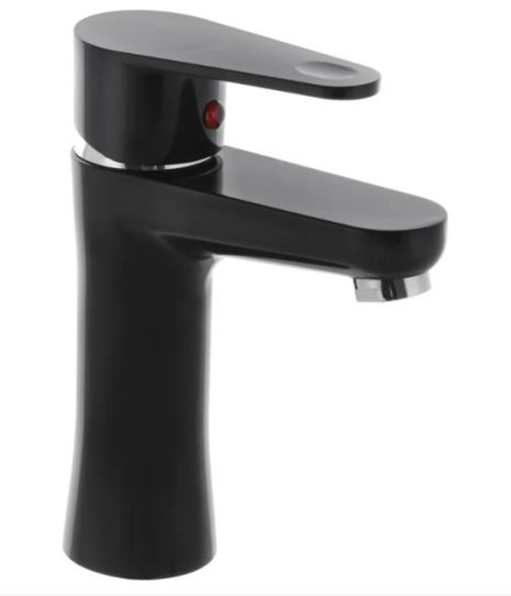 Смеситель для умывальника Plamix Vega 001 Black