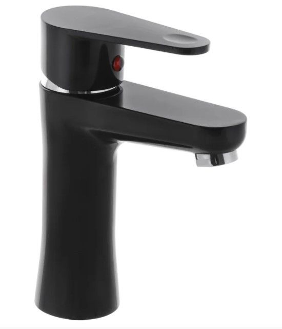 Смеситель для умывальника Plamix Vega 001 Black Смеситель для умывальника Plamix Vega 001 Black