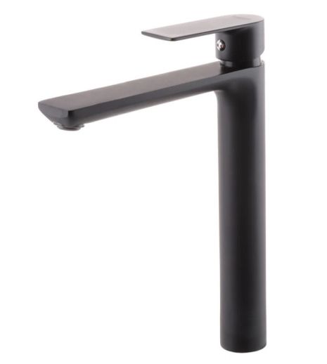 Змішувач для умивальника високий Haiba Alex 001 High Black Змішувач для умивальника високий Haiba Alex 001 High Black