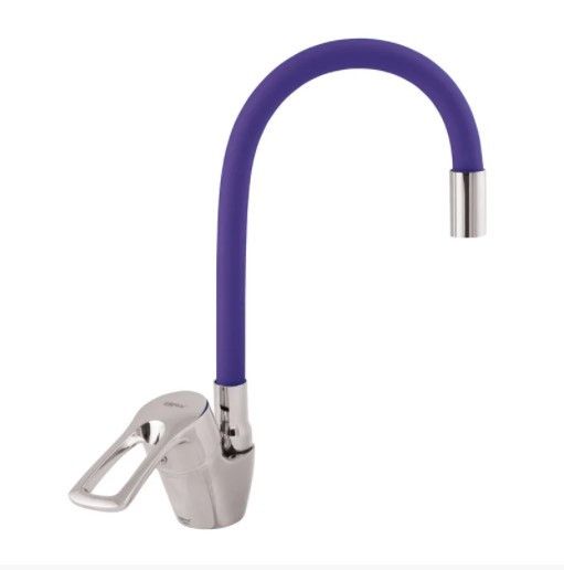 Змішувач для кухні з гнучким виливом Zerix Yub Purple Змішувач для кухні з гнучким виливом Zerix Yub Purple