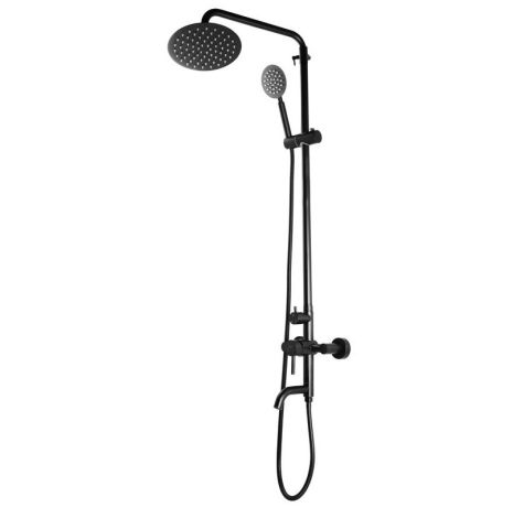 Душевая колонна со смесителем из нержавейки Mixxus Sus 009-J Черная